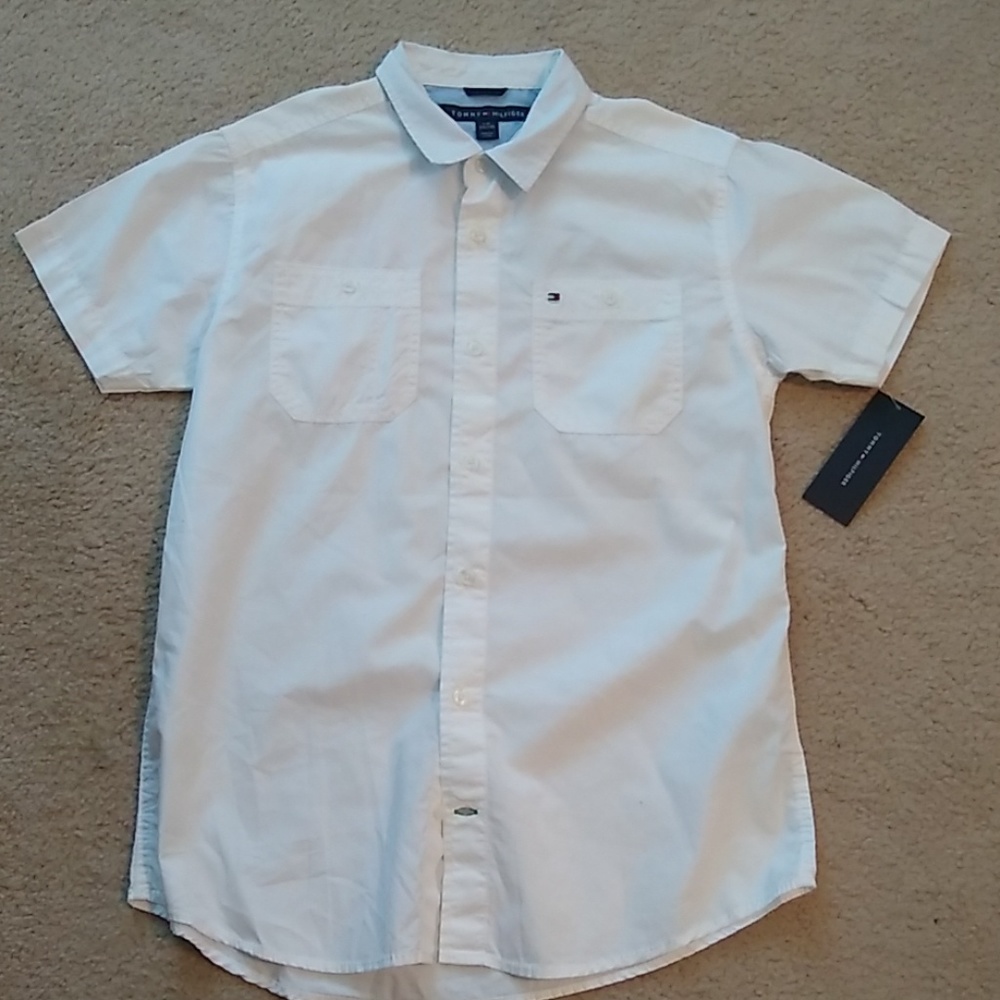 Tommy Hilfiger Youth Button Down Shirt NWT